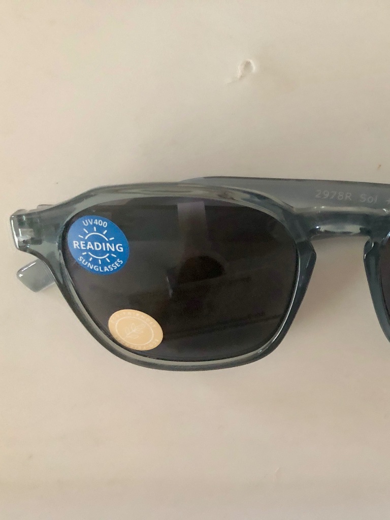 New Blue Sol Peepers Reading Sunglasses+2.00